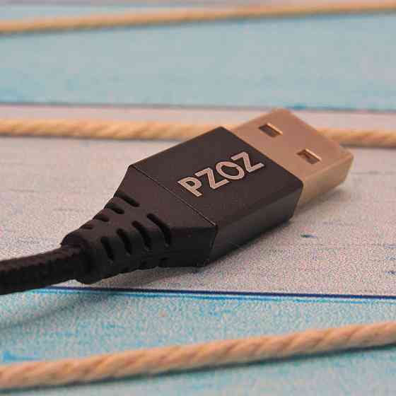 Магнітний кабель Pzoz Lightning 1 м Black Київ