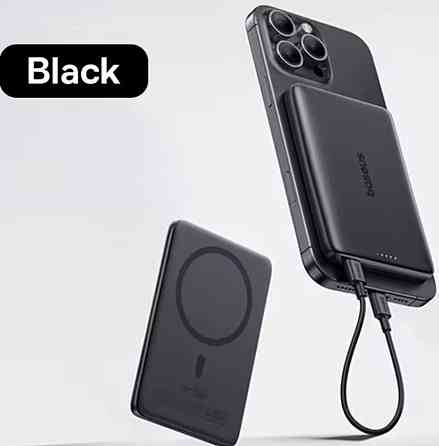 Магнітний павербанк Baseus PicoGo 5000 - 10000mAh 20W. Харків