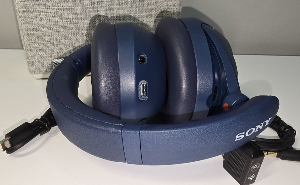 Наушники Sony WH-XB910N Blue Bluetooth 5.2 LDAC  SBC Киев - изображение 2