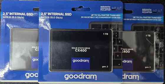 SSD накопичувач 1 ТB GOODRAM CX400 Gen.2 (SSDPR-CX400-01T-G2) Київ