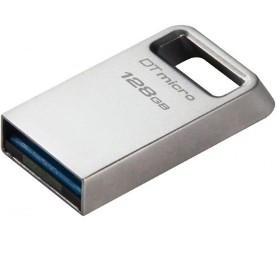 USB флеш накопитель Kingston 128GB DataTraveler Micro USB 3.2 (DTMC3G2/128GB) Винница - изображение 2