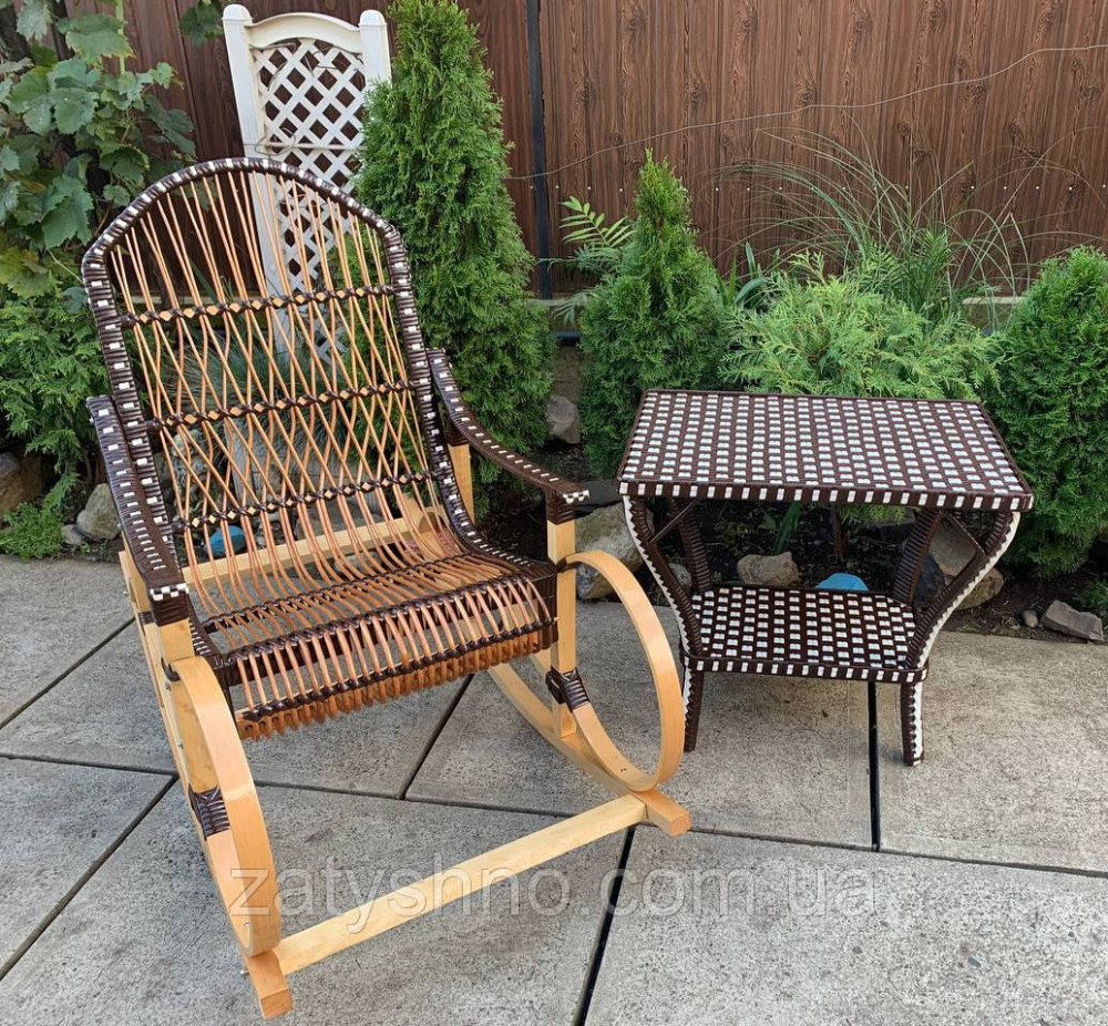 Мебель плетеная, буковая, комплект Киев - изображение 6