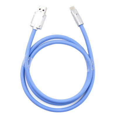 Дата кабель USB 2.0 AM to Type-C 1.0m blue Dengos (PLS-TC-NS-BLUE) Вінниця - фото 1