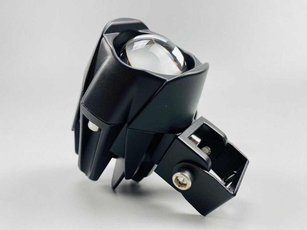 Фара LED протитуманна овальна 20W 9-80В led chip 3570 білий + жовтий, світлодіодне допоміжне світло Мукачево - фото 9