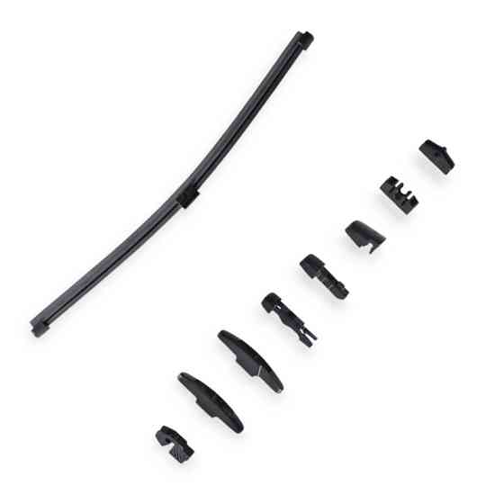 Щітка двірника заднього carway безкаркасна flat rear 350мм (+ 8 адап.) Мукачево