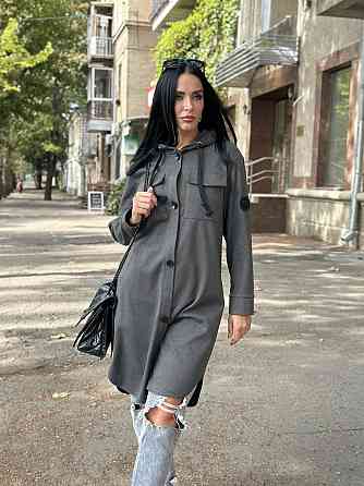 Жіночий кашеміровий кардіган з капюшоном "Dila" оптом | Норма 42-44, Чорний Київ