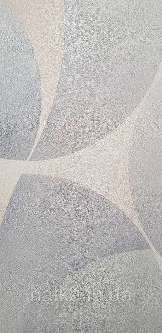 Шпалери вінілові на флізеліні Sintra Atmosphere метрові геометрія кола сірий беж рожевий срібло 512418 Київ - фото 2