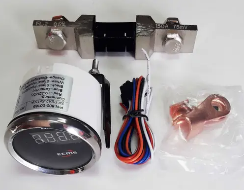 Цифровой Амперметр Ecms Диаметр 52Мм Черный Киев - изображение 2