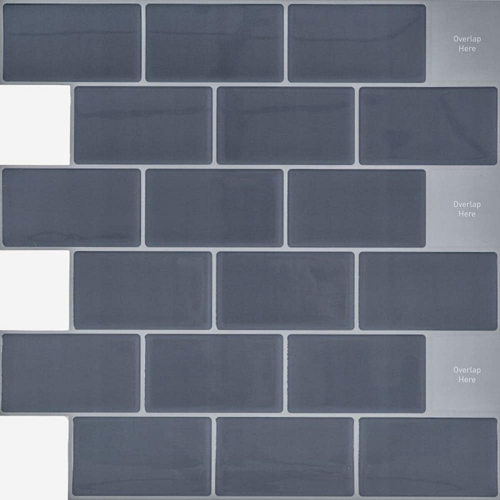 Самоклеющаяся полиуретановая плитка серый кирпич 305х305х1мм SW-00001153 Киев - изображение 1