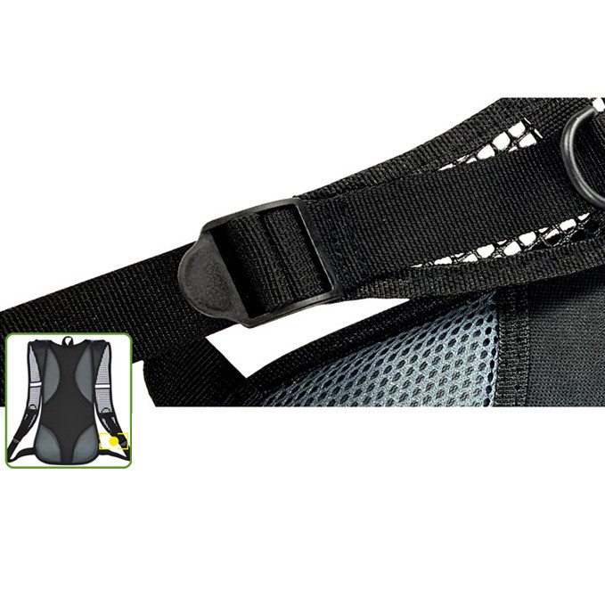 Мультиспортивний рюкзак 5 л Feel Fit Чорно-червоний Бровари - фото 2