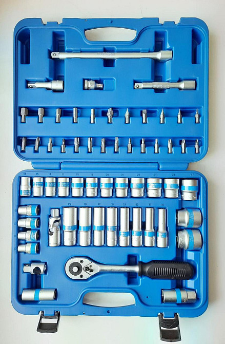 Набір інструменту 60 пр. 1/2" KingRoy ART-060MDA Винница - изображение 1