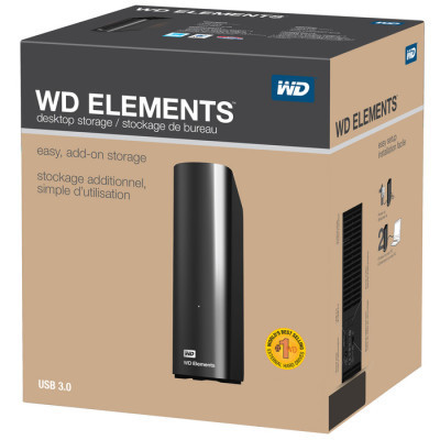 Зовнішній жорсткий диск 3.5" 14TB Elements Desktop WD (WDBWLG0140HBK-EESN) Вінниця - фото 6