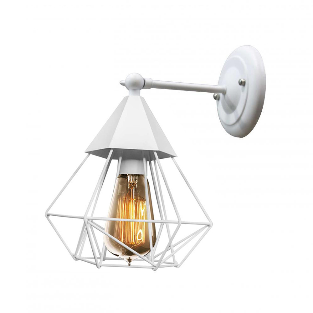 Бра в стилі лофт Е27 Crystal 0535-1 W Київ - фото 1