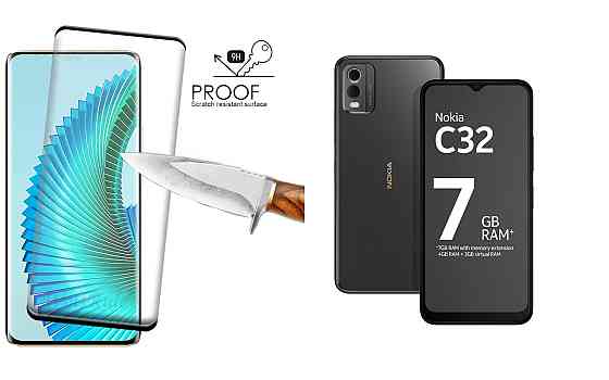 Захисне скло HyperGlass Pro для Nokia C32 – максимальна чутливість та захист Київ