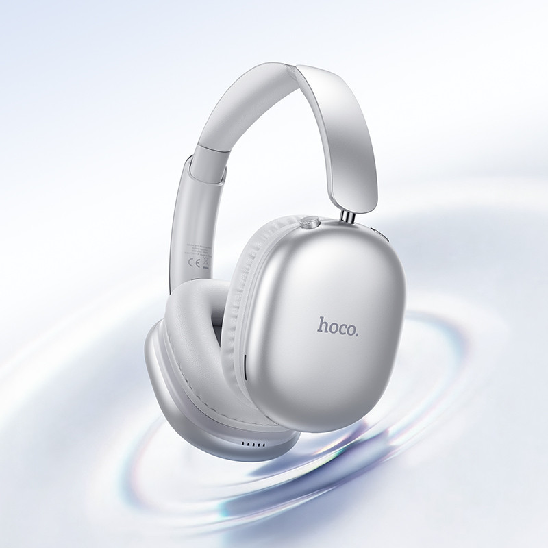 Бездротові накладні навушники HOCO W73 Graceful BT headphones(App) Silver Одеса - фото 6