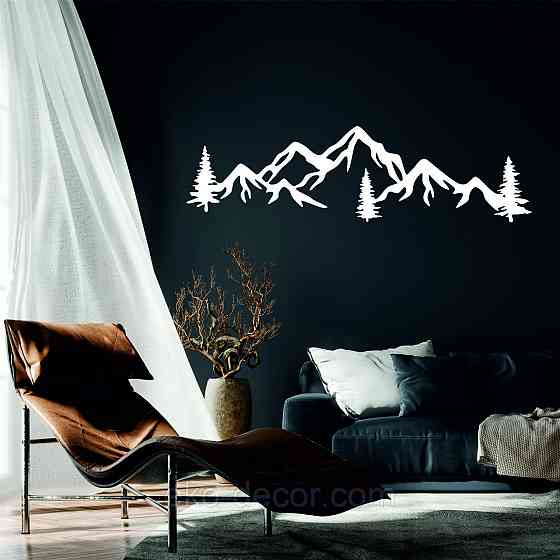 Декоративне настінне Панно «Гори», Декор на стіну Київ