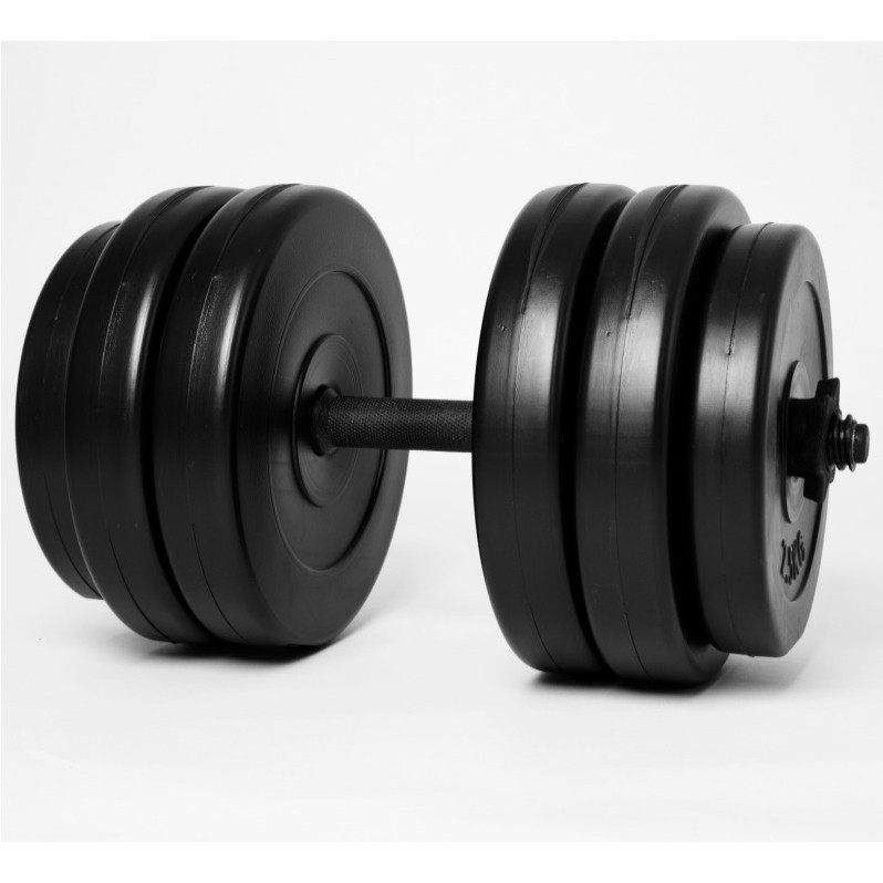 Гантель розбірна 26 кг складальна бітумна для дому домашня Київ - фото 1