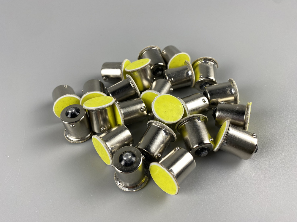 Автомобільна світлодіодна лампа LED габаритних вогнів/панелі приладів 12V COB сhip цоколь 1156 BA15s Мукачево - фото 1