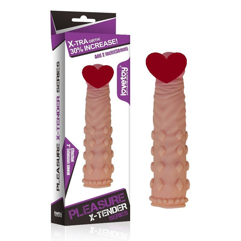 Насадка для збільшення пеніса X-TRA PLEASURE Sex Aura Київ - фото 1