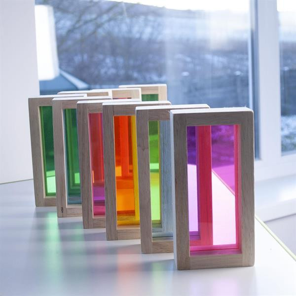 Кубики Guidecraft Block Play Велика веселка, 14 см, 30 шт. (G3016) Харьков - изображение 9