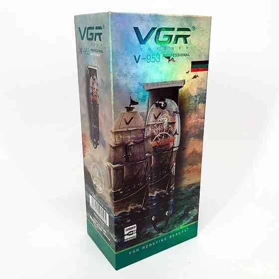 Машинка для стрижки хороша VGR, Тример для складної стрижки волосся, Професійний бездротовий тример BJ-42 Київ