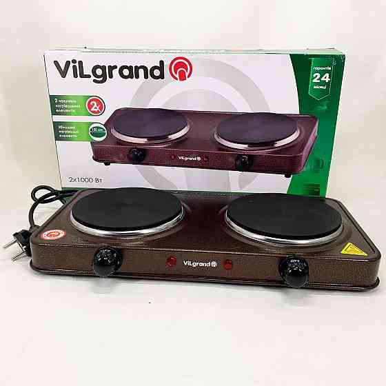 Електричні плити хорошої якості, Електрична кухонна плита з двома зонами нагріву, Комфорка електрична CR-77 Івано-Франківськ