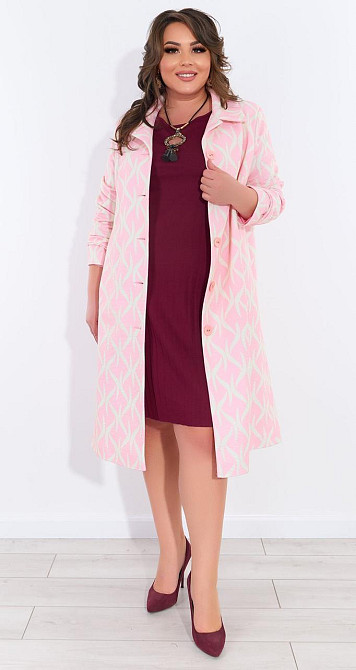 Легке пальто цікавого крою (48) Київ - фото 2