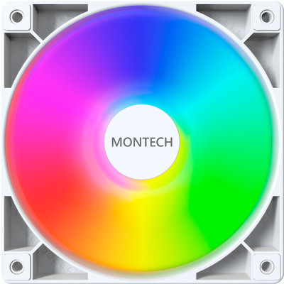 Кулер для корпуса MONTECH GF120 PWM WHITE Винница - изображение 2