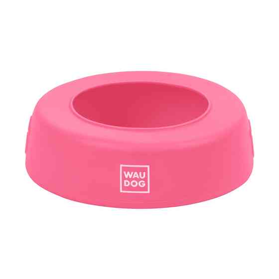 Миска-непроливайка WAUDOG Silicone 1 л розовый Киев