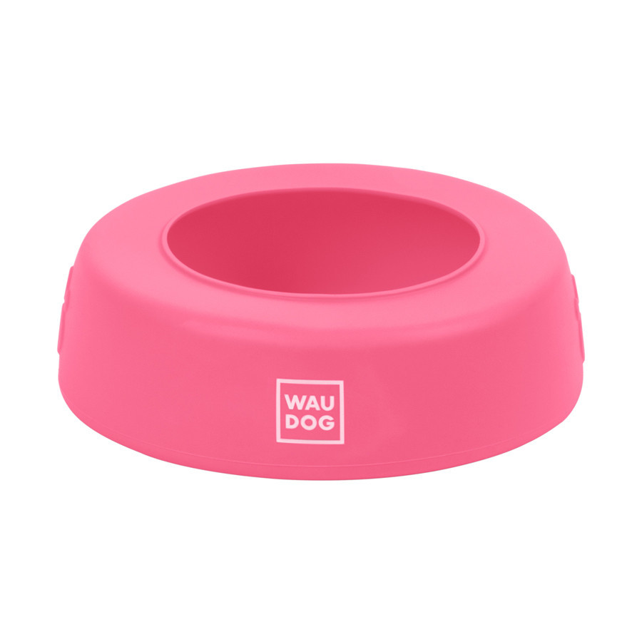 Миска-непроливайка WAUDOG Silicone 1 л розовый Киев - изображение 4