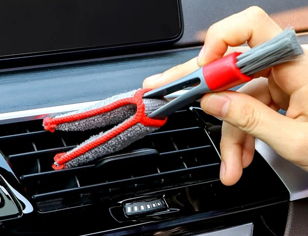 Щітка чищення салону, з подвійною головкою для дефлектора4 для Мукачево - фото 4