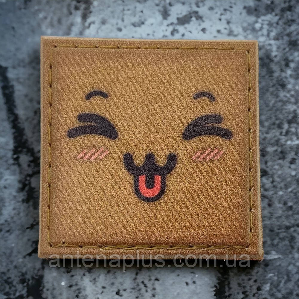 Смайлик № 12 шеврон / патч Київ - фото 1