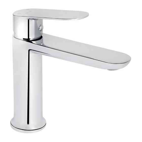 Змішувач для раковини Qtap Evia QTEVI2701CRM47576 (k30), одноважільний, низький, Chrome Харків