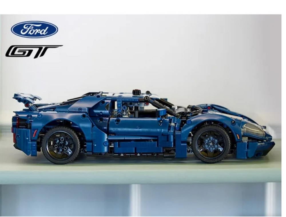 Конструктор машинка Technic Ford GT 2022, 1466 деталей маштаб 1:10 Форд Джети Киев - изображение 8