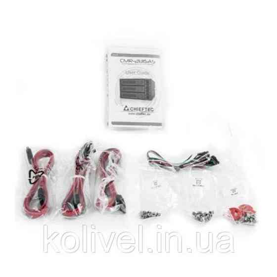 Бекплейн Chieftec CMR-2131SAS 2x5.25" -> 3x3.5" HDDs Hot-Swap Metal (CMR-2131SAS) Київ