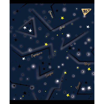 Тетрадь Yes А5 Cosmic System 18 листов клетка (765179) Винница - изображение 1