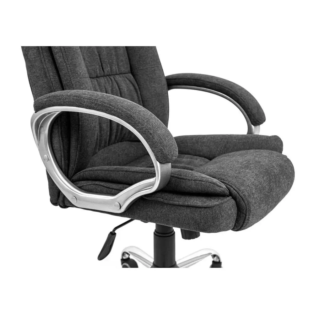 Офисное Кресло Руководителя Richman California Magic Dk Хром М1 Tilt Серый Днепр - изображение 10