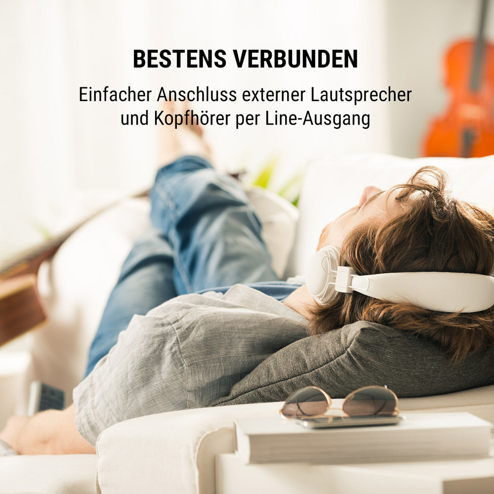 Інтернет-радіо TuneUp 5 Вт WLAN USB Дисплей HCC Лінійний вихід темно-сірий Темно-сірий (Німеччина, читати Рівне - фото 7