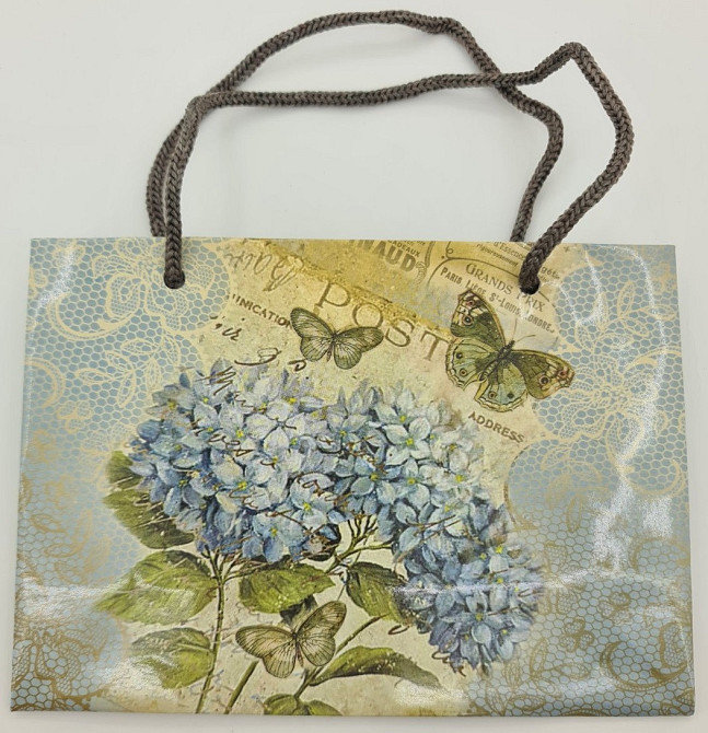 Пакет бумажный малый горизонтальный 11/18/5(арт М018) (12 шт) Харьков - изображение 4