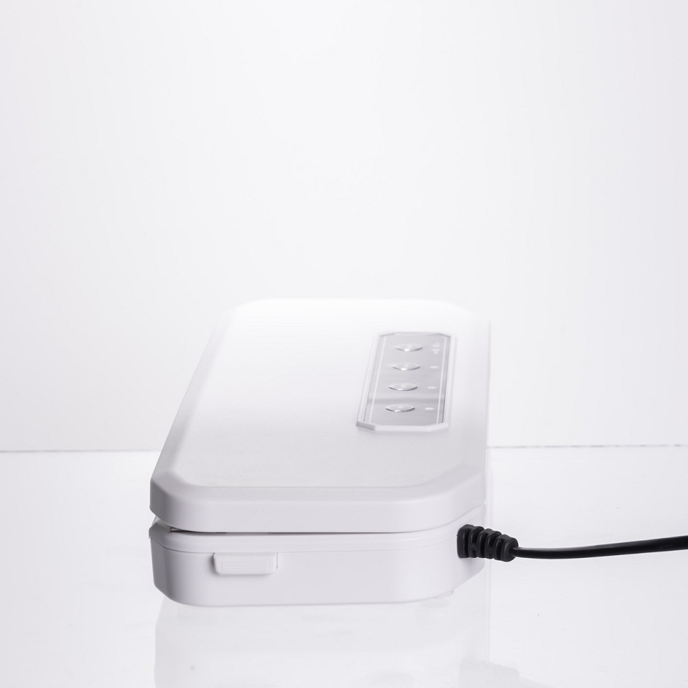 Вакууматор побутовий для сухих та вологих продуктів 400 Вт вакуумний пакувальник 4 режими роботи + 10 пакетів Білий HP-11-17W Київ - фото 4