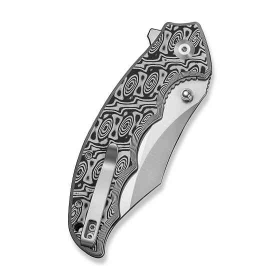 Нож складной туристический CivivI Pentad (8.8 см) Nitro-V / Micarta черный/белый Киев
