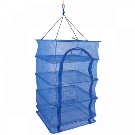 Сетка для сушки рыбы, грибов, овощей, фруктов на 4 яруса 40х40х60 см Винница