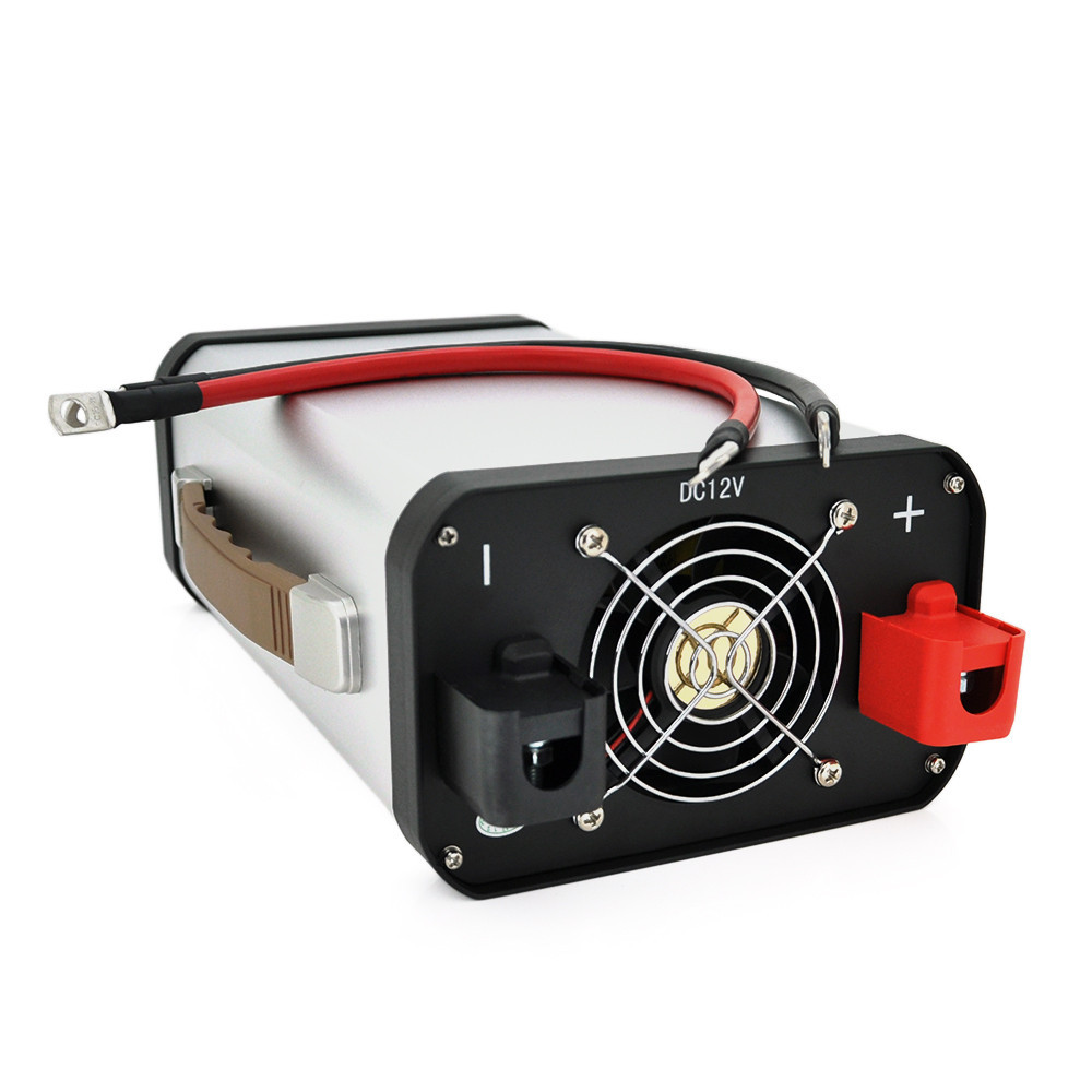 Инвертор напряжения AEV5500W, 12/220V с аппроксимированной синусоидой, 2 универсальные розетки, 2*USB (DC:5V/2.4A), клеммные Киев - изображение 2