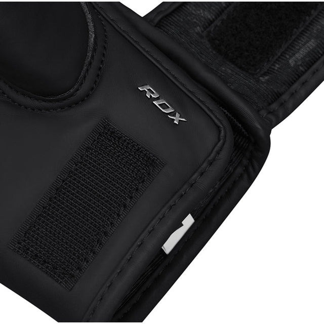 Рукавиці для ММА RDX F15 Noir Matte Black S (капа в комплекті) Каменское - изображение 8