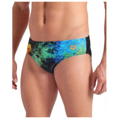 Плавки Arena Vibrant Swim Briefs 008940-550 чорний 80 (3468337526964) Вінниця - фото 3