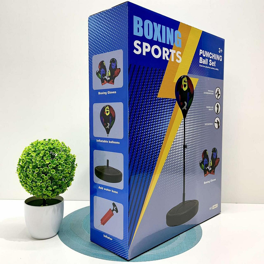 Боксерський набір на стійці рукавички 118см (MR 1254-2) Чернігів - фото 4