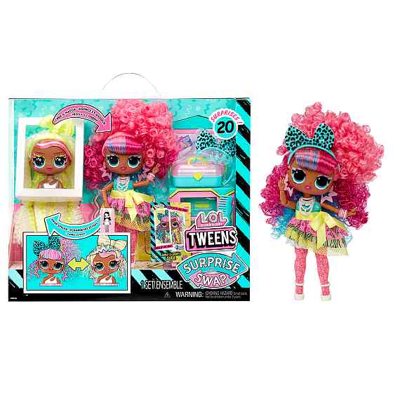 Ігровий набір з лялькою L.O.L. Surprise! Tweens серії Surprise Swap – Крімпс Кора Дніпро