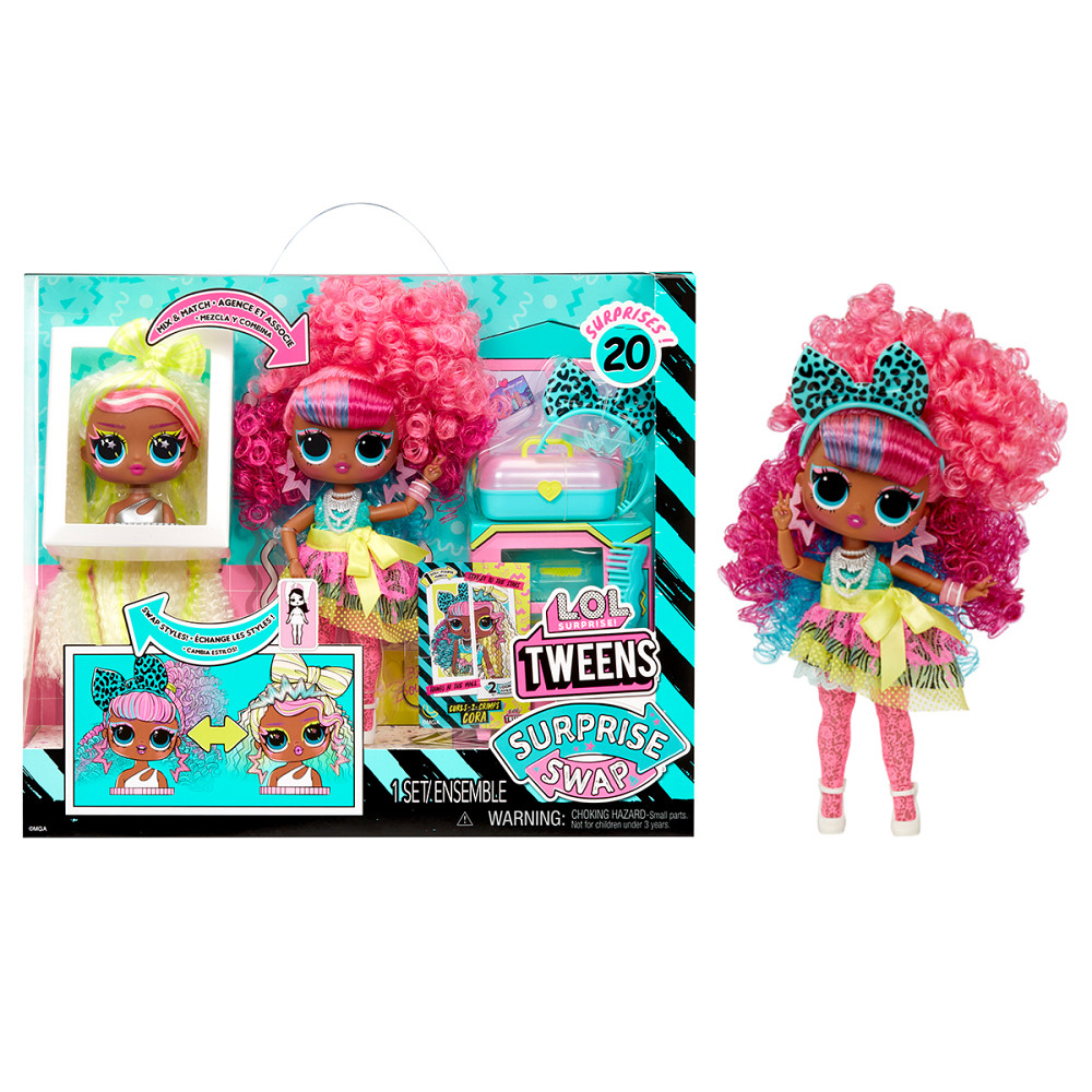 Ігровий набір з лялькою L.O.L. Surprise! Tweens серії Surprise Swap – Крімпс Кора Дніпро - фото 1