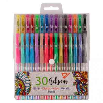 Ручка гелева Yes набір 30 штук (420435) Вінниця