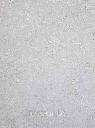 Шпалери вінілові на флізеліні метрові Sintra Edelina під штукатурку структурні білі сріблясті Київ